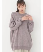 【アースミュージックアンドエコロジー/earth music&ecology】のシャイニーベロアモールチュニック Gray Beige|ID: prp329100003684938 ipo3291000000028453804