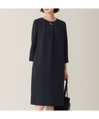 【ジェイ プレス/J.PRESS】の【WEB限定カラーあり・洗える】セラテリーダブルクロス ワンピース ネイビー系|ID: prp329100003684976 ipo3291000000028456667