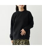 【ハーグ/HAAG】の【あったかふわもち/裏起毛/スマイルコットン】SWEAT SHIRTS スウェット ブラック|ID: prp329100003685098 ipo3291000000028450492