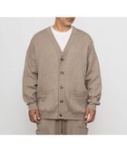 【ハーグ/HAAG】の【カシミヤタッチ/スマイルコットン/UNISEX】WIDE CARDIGAN カーディガン 人気、トレンドファッション・服の通販 founy(ファニー) ファッション Fashion レディースファッション WOMEN トップス・カットソー Tops/Tshirt カーディガン Cardigans カシミヤ Cashmere カーディガン Cardigan 吸水 Water Absorption ストライプ Stripe タンブラー Tumbler フラット Flat ユニセックス Unisex A/W・秋冬 Aw・Autumn/Winter・Fw・Fall-Winter thumbnail モカグレー|ID: prp329100003685115 ipo3291000000025150172