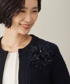 【ジェイ プレス/J.PRESS】のフェザーリッチ コサージュ 人気、トレンドファッション・服の通販 founy(ファニー) ファッション Fashion レディースファッション WOMEN アクセサリー Accessories オーガンジー Organdy ジャケット Jacket セレモニー Ceremony フェザー Feather フェミニン Feminine フォルム Form ブローチ Brooch thumbnail ネイビー系|ID: prp329100003686323 ipo3291000000028444666