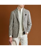 【ジョセフ アブード/JOSEPH ABBOUD / MEN】の【ストレッチ/イタリア素材/軽量】スライバーチェック ジャケット ベージュ系4|ID: prp329100003686405 ipo3291000000029842341