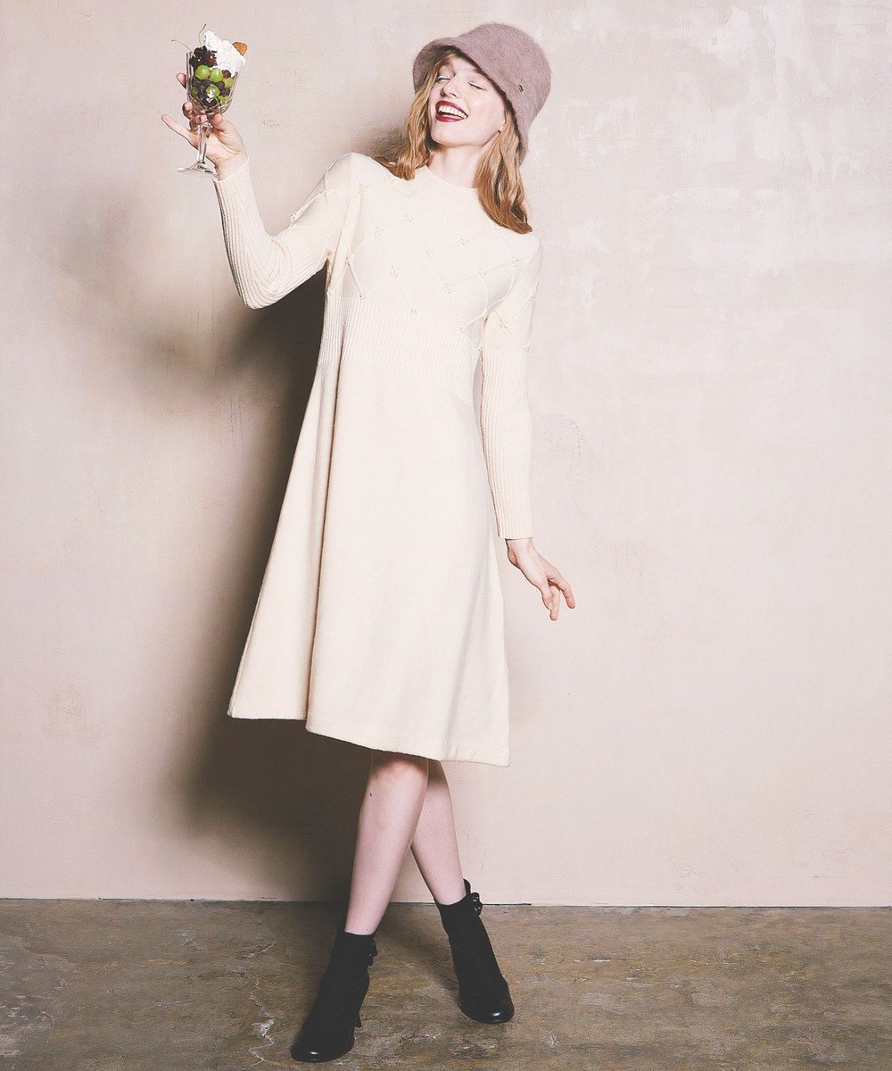 【トッカ/TOCCA】の【洗える!】PEARL BOUQUET KNITDRESS ニットドレス 人気、トレンドファッション・服の通販 founy(ファニー) 　ファッション　Fashion　レディースファッション　WOMEN　ワンピース　Dress　ドレス　Party Dresses　ニットワンピース　Knit Dresses　A/W・秋冬　Aw・Autumn/Winter・Fw・Fall-Winter　ドレス　Dress　パール　Pearl　洗える　Washable　 other-1|ID: prp329100003690201 ipo3291000000028443019