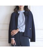 【ジェイ プレス/J.PRESS】の【WEB限定カラーあり・洗える】TWEED ニット ジャケット ネイビー系5|ID: prp329100003692615 ipo3291000000028443468