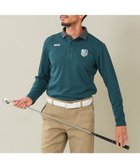 【23区 ゴルフ/23区GOLF / MEN】の【MEN】【吸湿発熱】グランサーモカノコ ポロシャツ ダークグリーン系|ID: prp329100003692645 ipo3291000000029842007