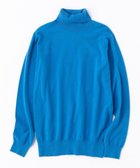 【アンフィーロ/UNFILO / MEN】のライトウォームタートルネックニット セルリアン ブルー|ID: prp329100003692647 ipo3291000000031929772