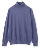 【アンフィーロ/UNFILO / MEN】のライトウォームタートルネックニット ダスティブルー|ID: prp329100003692647 ipo3291000000031929773