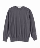 【アンフィーロ/UNFILO / MEN】のライトウォームクルーネックニット チャコール|ID: prp329100003692648 ipo3291000000027412537