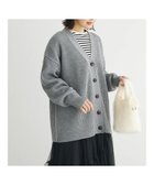 【グリーンパークス/Green Parks】の洗える Vネックニットカーディガン Gray Mixture|ID: prp329100003693542 ipo3291000000028442013