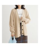 【グリーンパークス/Green Parks】の洗える Vネックニットカーディガン Beige|ID: prp329100003693542 ipo3291000000028442016