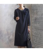 【ジェイ プレス/J.PRESS】の【洗える】ノルディス2wayジョーゼット レース袖 ワンピース ネイビー系|ID: prp329100003695458 ipo3291000000028443658