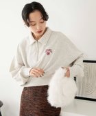 【ウィゴー/WEGO】の襟付きスウェット 杢グレー|ID: prp329100003696642 ipo3291000000028441022