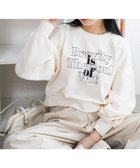 【ウィゴー/WEGO】のクロップドスウェット オフホワイト|ID: prp329100003696656 ipo3291000000028736577