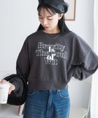 【ウィゴー/WEGO】のクロップドスウェット スミクロ|ID: prp329100003696656 ipo3291000000028736579