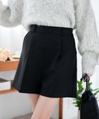 【ウィゴー/WEGO】のタックショートパンツ ブラック|ID: prp329100003696692 ipo3291000000029298870