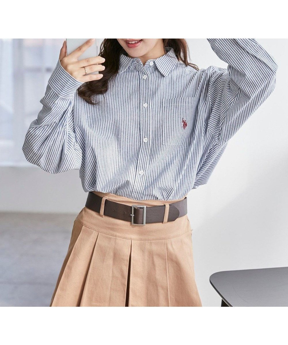 【ウィゴー/WEGO】の【新色追加】USPOLOBIGシャツ 人気、トレンドファッション・服の通販 founy(ファニー) 　ファッション　Fashion　レディースファッション　WOMEN　トップス・カットソー　Tops/Tshirt　シャツ/ブラウス　Shirts/Blouses　ウェーブ　Wave　春　Spring　秋　Autumn/Fall　キャミ　Cami　シャツワンピ　Shirt Dress　ショルダー　Shoulder　ショート　Short　シンプル　Simple　ストレート　Straight　スラックス　Slacks　チェック　Check　デニム　Denim　トレンド　Trend　ドロップ　Drop　長袖　Long Sleeve　バランス　Balance　ビスチェ　Bustier　ビッグ　Big　ベーシック　Basic　ボトム　Bottom　別注　Special Order　羽織　Haori　ルーズ　Loose　ワンポイント　One Point　冬　Winter　A/W・秋冬　Aw・Autumn/Winter・Fw・Fall-Winter　 other-1|ID: prp329100003696769 ipo3291000000031967742