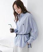 【ウィゴー/WEGO】の【新色追加】USPOLOBIGシャツ ブルーチェック1|ID: prp329100003696769 ipo3291000000031967753