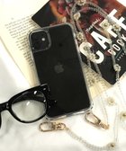 【ウィゴー/WEGO】のストラップホール付きクリアiphoneケース 柄1|ID: prp329100003696784 ipo3291000000027345731