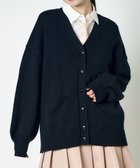 【ウィゴー/WEGO】の【SCHOOLITEM】ニットカーディガン ブラック|ID: prp329100003696786 ipo3291000000027758215