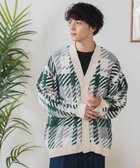 【ウィゴー/WEGO / MEN】のベロアモール総柄カーディガン 柄1|ID: prp329100003696864 ipo3291000000029253544