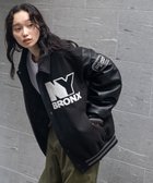 【ウィゴー/WEGO】のメルトンワッペンスタジャン 人気、トレンドファッション・服の通販 founy(ファニー) ファッション Fashion レディースファッション WOMEN アウター Coat Outerwear ジャケット Jackets 秋 Autumn/Fall キルト Quilt クラシカル Classical ジャケット Jacket スマホ Smartphone デニム Denim トレンド Trend フレア Flare 防寒 Cold Protection メルトン Melton 冬 Winter A/W・秋冬 Aw・Autumn/Winter・Fw・Fall-Winter おすすめ Recommend thumbnail ブラックその他|ID: prp329100003696932 ipo3291000000024311190