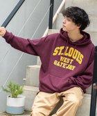 【ウィゴー/WEGO / MEN】のヘビーウエイトサガラカレッジプルパーカー ワイン|ID: prp329100003697033 ipo3291000000029478464