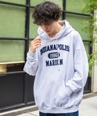 【ウィゴー/WEGO / MEN】のヘビーウエイトサガラカレッジプルパーカー グレー|ID: prp329100003697033 ipo3291000000029478469