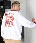 【ウィゴー/WEGO】のヘビーウエイトファンシーロゴプルオーバー 人気、トレンドファッション・服の通販 founy(ファニー) ファッション Fashion レディースファッション WOMEN トップス・カットソー Tops/Tshirt パーカ Sweats プルオーバー Pullover スウェット Sweat 秋 Autumn/Fall 今季 This Season スウェット Sweat スマホ Smartphone デニム Denim 人気 Popularity ビッグ Big フレア Flare ルーズ Loose 冬 Winter A/W・秋冬 Aw・Autumn/Winter・Fw・Fall-Winter おすすめ Recommend thumbnail 柄4|ID: prp329100003697048 ipo3291000000025149755