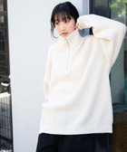 【ウィゴー/WEGO】のルーズフィットハーフZIPプルオーバー 人気、トレンドファッション・服の通販 founy(ファニー) ファッション Fashion レディースファッション WOMEN トップス・カットソー Tops/Tshirt ニット Knit Tops プルオーバー Pullover 秋 Autumn/Fall カーゴパンツ Cargo Pants ショルダー Shoulder スマホ Smartphone スラックス Slacks セーター Sweater デニム Denim ドロップ Drop ビッグ Big リブニット Rib Knit ルーズ Loose 冬 Winter A/W・秋冬 Aw・Autumn/Winter・Fw・Fall-Winter 再入荷 Restock/Back In Stock/Re Arrival おすすめ Recommend thumbnail ホワイトアイボリー|ID: prp329100003697099 ipo3291000000029478489