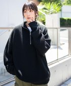 【ウィゴー/WEGO】のルーズフィットハーフZIPプルオーバー 人気、トレンドファッション・服の通販 founy(ファニー) ファッション Fashion レディースファッション WOMEN トップス・カットソー Tops/Tshirt ニット Knit Tops プルオーバー Pullover 秋 Autumn/Fall カーゴパンツ Cargo Pants ショルダー Shoulder スマホ Smartphone スラックス Slacks セーター Sweater デニム Denim ドロップ Drop ビッグ Big リブニット Rib Knit ルーズ Loose 冬 Winter A/W・秋冬 Aw・Autumn/Winter・Fw・Fall-Winter 再入荷 Restock/Back In Stock/Re Arrival おすすめ Recommend thumbnail ブラック|ID: prp329100003697099 ipo3291000000029478495