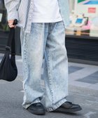 【ウィゴー/WEGO】のスケーターズ タックワイドデニムパンツ 人気、トレンドファッション・服の通販 founy(ファニー) ファッション Fashion レディースファッション WOMEN パンツ Pants デニムパンツ Denim Pants ヴィンテージ Vintage 秋 Autumn/Fall スマホ Smartphone セーター Sweater デニム Denim パーカー Hoodie モヘア Mohair 冬 Winter A/W・秋冬 Aw・Autumn/Winter・Fw・Fall-Winter 再入荷 Restock/Back In Stock/Re Arrival プチプライス・低価格 Affordable おすすめ Recommend thumbnail デニム淡加工色|ID: prp329100003697115 ipo3291000000030359097