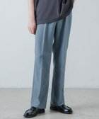 【ウィゴー/WEGO / MEN】のイージーケア フレアスラックス ブルー|ID: prp329100003697176 ipo3291000000027411372