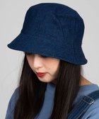 【ウィゴー/WEGO】の【ユニセックス着用ITEM】プレーンバケットハット デニム濃色|ID: prp329100003697179 ipo3291000000029141092