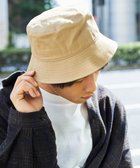 【ウィゴー/WEGO】の【ユニセックス着用ITEM】プレーンバケットハット ベージュ|ID: prp329100003697179 ipo3291000000029141099