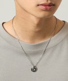 【ウィゴー/WEGO / MEN】のミニトリプルリングチェーンネックレス ブラック|ID: prp329100003697220 ipo3291000000027411415