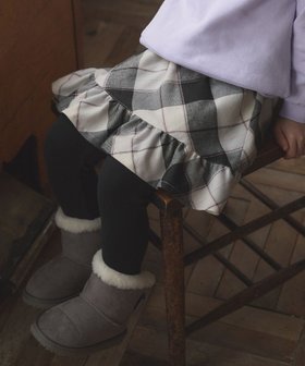 【エニファム/any FAM / KIDS】 チェック スカッツ人気、トレンドファッション・服の通販 founy(ファニー) ファッション Fashion キッズファッション KIDS ボトムス Bottoms/Kids A/W・秋冬 Aw・Autumn/Winter・Fw・Fall-Winter チェック Check トレンド Trend フリル Frills ポケット Pocket レギンス Leggings 再入荷 Restock/Back In Stock/Re Arrival 冬 Winter 楽ちん Easy |ID:prp329100003697288