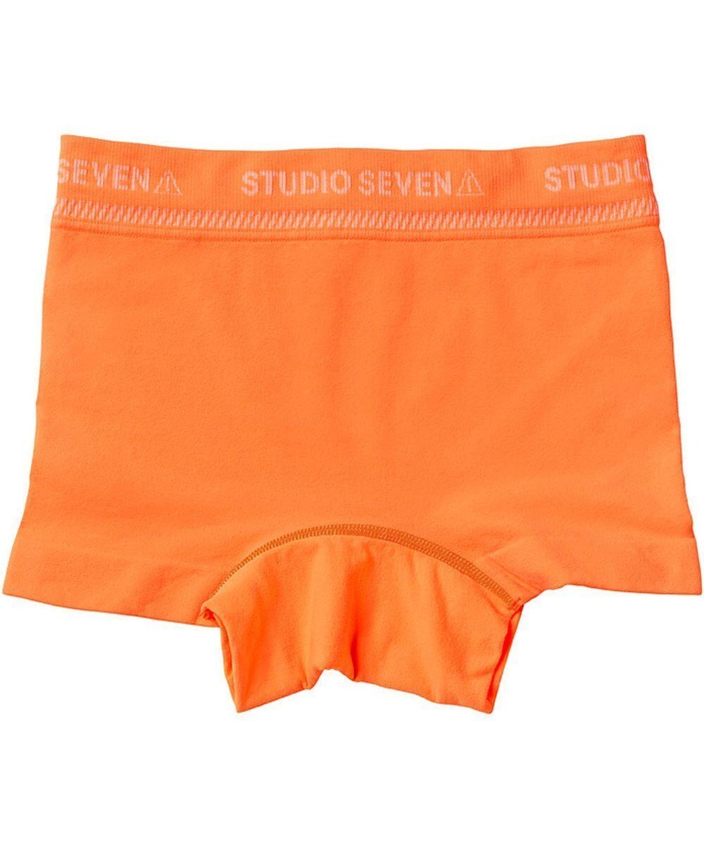 【ワコール/Wacoal / MEN】のレディース STUDIO SEVEN コラボ 【PANTS HOLIC】 ショーツ ボーイレングス ワンサイズ(S-LL) 立体成型 適度なフィット感 下着 GT8777 /ブロス インテリア・キッズ・メンズ・レディースファッション・服の通販 founy(ファニー) 　ファッション　Fashion　レディースファッション　WOMEN　パンツ　Pants　下着・ランジェリー　Underwear　ショーツ・パンティ　Shorts　アンダーウェア　Underwear　アンダー　Under　コラボ　Collaboration　ショーツ　Shorts　フィット　Fit　オレンジ|ID: prp329100003699189 ipo3291000000028440556