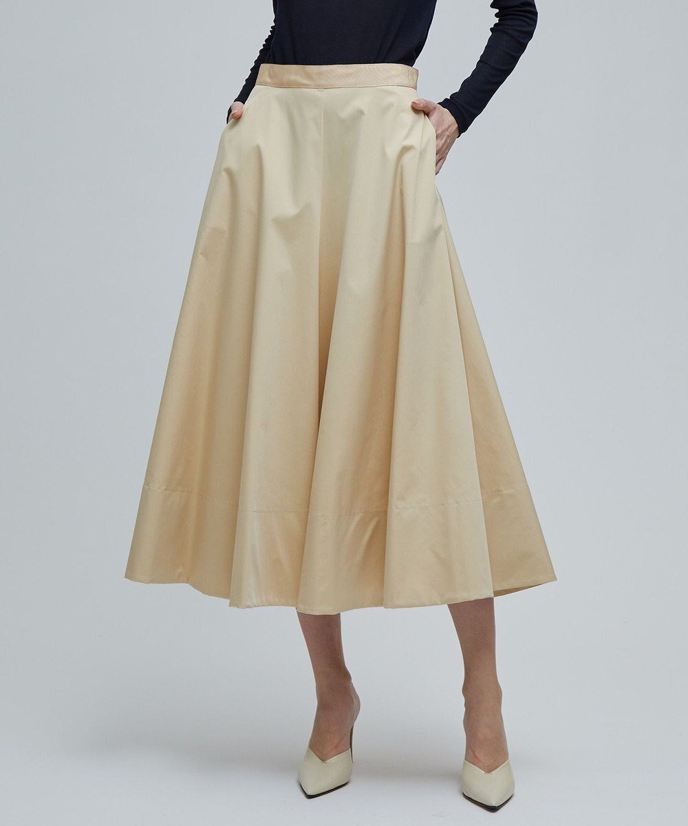 【ベイジ,/BEIGE,】の【GISELe 2.3月合併号掲載】EMMA / フレアスカート インテリア・キッズ・メンズ・レディースファッション・服の通販 founy(ファニー) 　ファッション　Fashion　レディースファッション　WOMEN　スカート　Skirt　Aライン/フレアスカート　Flared A-Line Skirts　A/W・秋冬　Aw・Autumn/Winter・Fw・Fall-Winter　S/S・春夏　Ss・Spring/Summer　タフタ　Taffeta　フレア　Flare　ベーシック　Basic　エレガント 上品　Elegant　夏　Summer　Beige|ID: prp329100003699194 ipo3291000000024326622