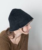 【トリコテ/Tricote】のLINE KNIT HAT/ラインニット帽子 99BLACK|ID: prp329100003700755 ipo3291000000028615148