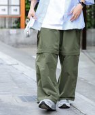 【ウィゴー/WEGO / MEN】の2wayリップストップカーゴパンツ カーキ|ID: prp329100003700768 ipo3291000000027411610