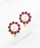 【トッカ/TOCCA】のCOLOR PEARL EARRINGS イヤリング ローズ系|ID: prp329100003704088 ipo3291000000026906278