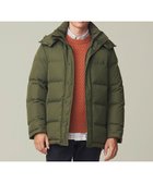 【ジェイ プレス/J.PRESS / MEN】の【ビジネス対応可】ベーシックタフタ ダウンコート / デタッチャブルフード ダークグリーン系|ID:prp329100003704100