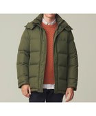 【ジェイ プレス/J.PRESS / MEN】の【ビジネス対応可】ベーシックタフタ ダウンコート / デタッチャブルフード ダークグリーン系|ID: prp329100003704100 ipo3291000000029921718