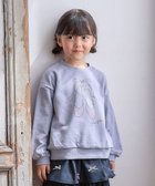 【エニファム/any FAM / KIDS】の【WEB限定】7days 裏毛 トレーナー サックスブルー×シューズ|ID:prp329100003704118