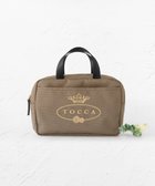 【トッカ/TOCCA】のTOCCA LOGO POUCH BAG ポーチ カーキ系|ID: prp329100003706058 ipo3291000000024382341