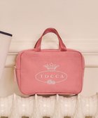 【トッカ/TOCCA】のTOCCA LOGO POUCH BAG ポーチ ピンク系|ID:prp329100003706058