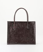 【グレース コンチネンタル/GRACE CONTINENTAL】のCutworkToteBagTH ダークブラウン|ID:prp329100003706061