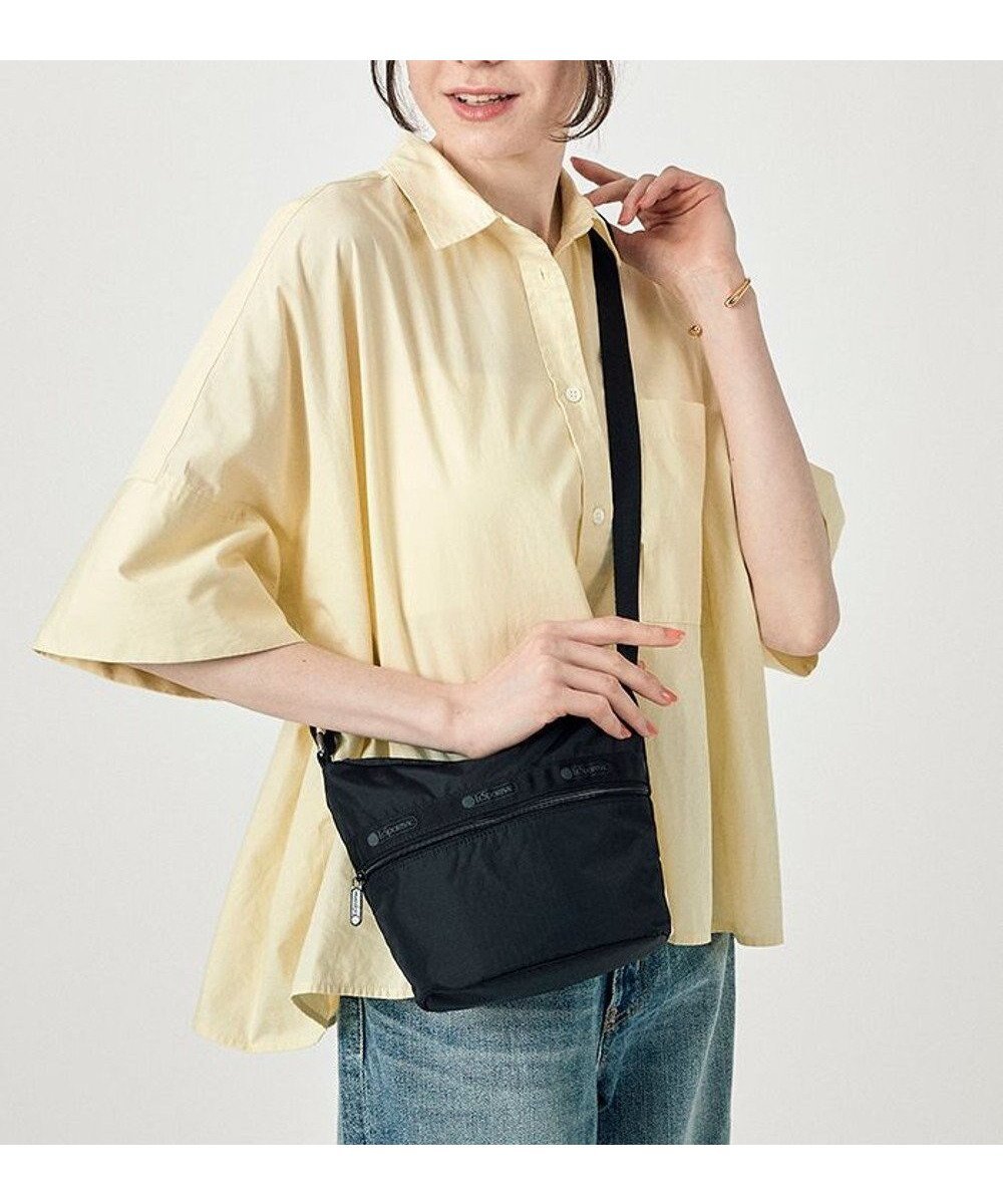 【レスポートサック/LeSportsac】のMINI BUCKET SHOULDER BAG/リサイクルドブラックJP 人気、トレンドファッション・服の通販 founy(ファニー) 　ファッション　Fashion　レディースファッション　WOMEN　アウトドア　Outdoor　軽量　Lightweight　ショルダー　Shoulder　シンプル　Simple　スマート　Smart　財布　Wallet　人気　Popularity　バケツ　Bucket　プリント　Print　ポケット　Pocket　ポーチ　Pouch　無地　Plain Color　おすすめ　Recommend　旅行　Travel　ビジネス 仕事 通勤　Business　 other-1|ID: prp329100003706196 ipo3291000000029178936