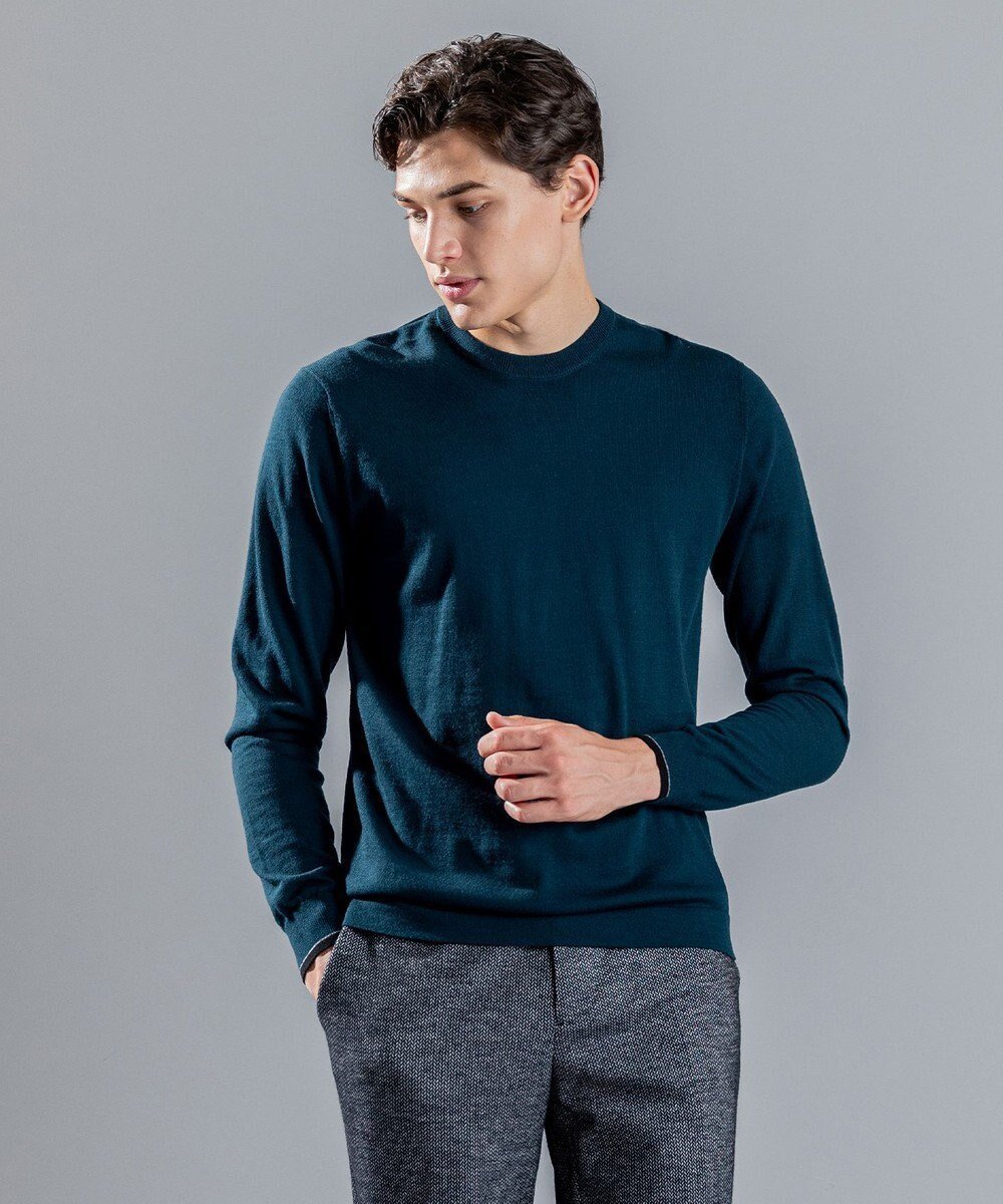 【ジョゼフ オム/JOSEPH HOMME / MEN】のエッセンシャルメリノ クルーネック 人気、トレンドファッション・服の通販 founy(ファニー) 　ファッション　Fashion　メンズファッション　MEN　トップス・カットソー　Tops/Tshirt/Men　ニット　Knit Tops　A/W・秋冬　Aw・Autumn/Winter・Fw・Fall-Winter　おすすめ　Recommend　アンサンブル　Ensemble　セーター　Sweater　ベーシック　Basic　ロング　Long　エレガント 上品　Elegant　再入荷　Restock/Back In Stock/Re Arrival　 other-1|ID: prp329100003707108 ipo3291000000027411139