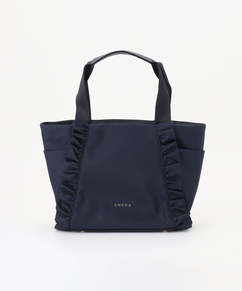 【トッカ/TOCCA】の【A4サイズ対応・撥水】BRANCHE NYLONBAG ナイロンバッグ 人気、トレンドファッション・服の通販 founy(ファニー) 　ファッション　Fashion　レディースファッション　WOMEN　バッグ　Bag　エレガント 上品　Elegant　ジップ　Zip　財布　Wallet　フェミニン　Feminine　フリル　Frills　ポケット　Pocket　S/S・春夏　Ss・Spring/Summer　夏　Summer　2024年　2024　2024春夏・S/S　Ss,Spring/Summer,2024　ビジネス 仕事 通勤　Business　 other-1|ID: prp329100003709000 ipo3291000000028438205